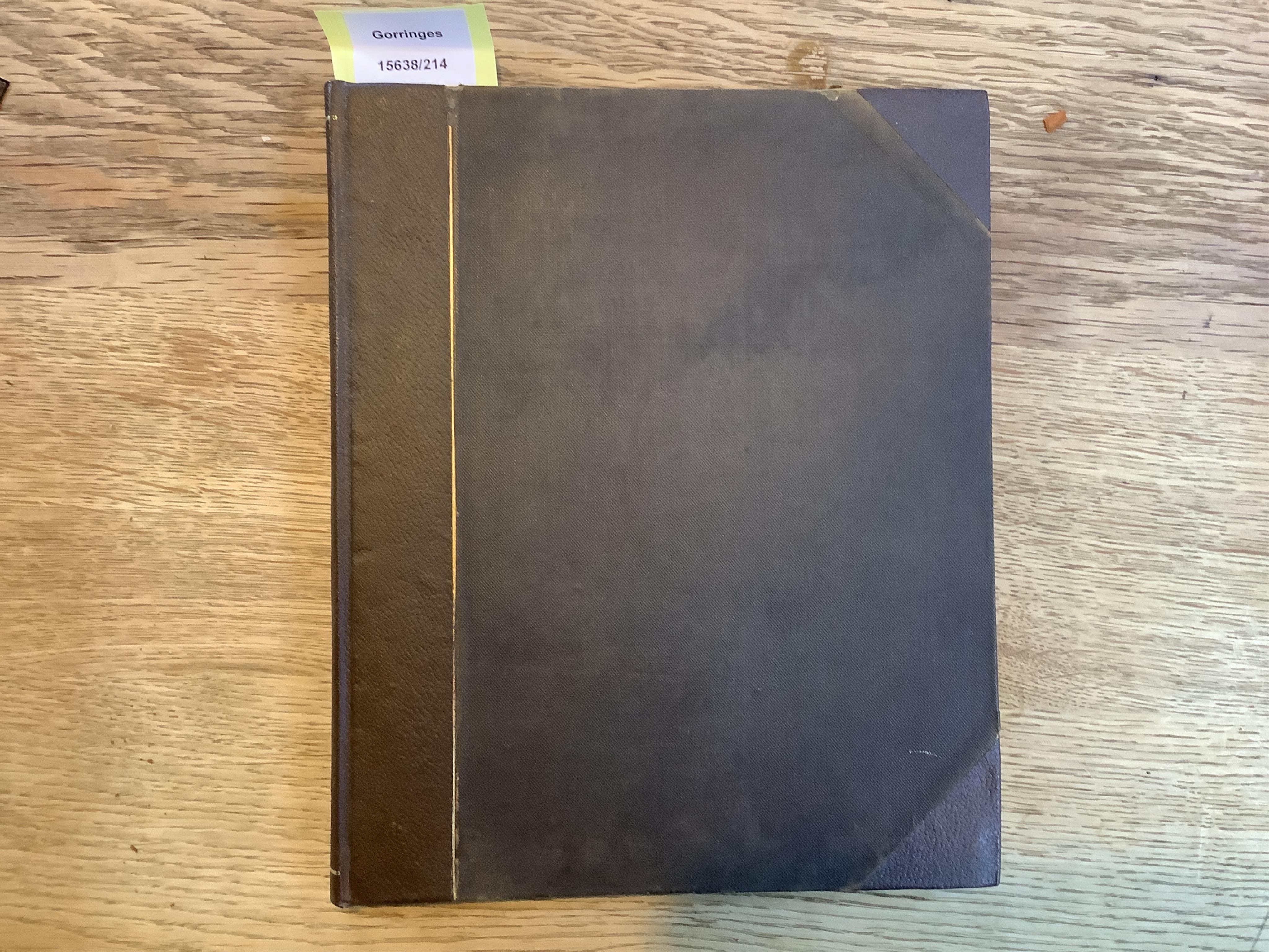 Lindsay, John. A View of the Coinage of Ireland, 9 plates, +5 supplementary, 4to, rebound, half leather, Dublin 1839